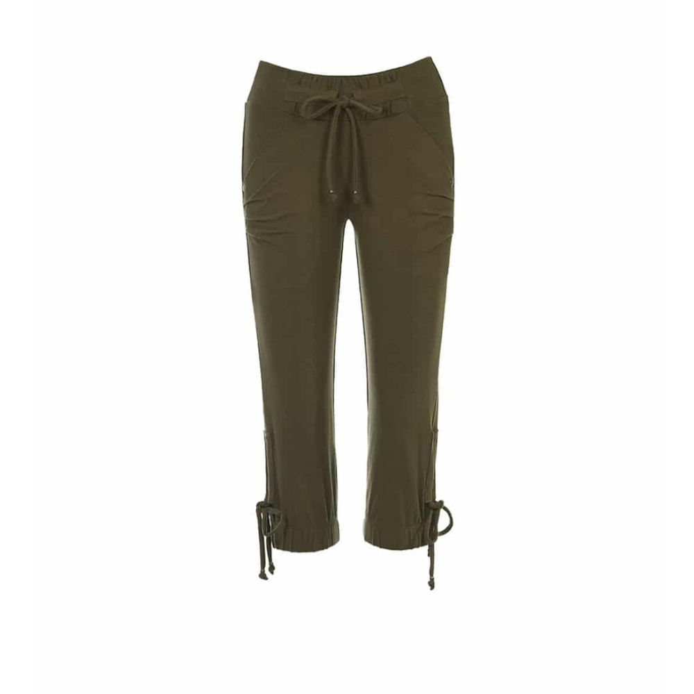 NWT-Nomads Hemp Wear Persian Capri- GREEN- Size SM